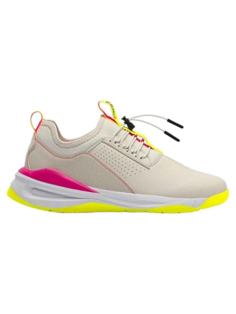 Clove Special Edition Sneakers Nursing Medical Shoes Neon Pink White Yellow 6.5
